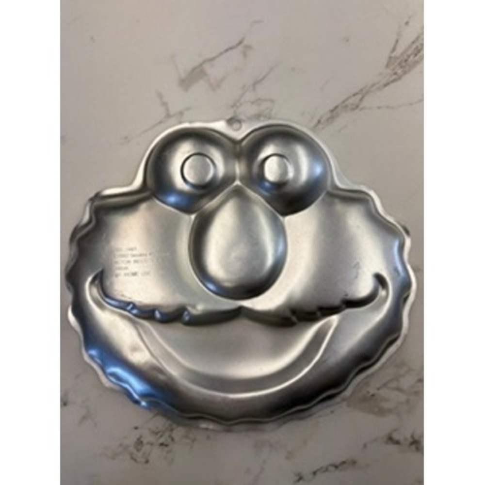 Wilton Elmo Cake Pan Sesame Street Aluminum Baking Mold 2105-3461 Vintage 2002
